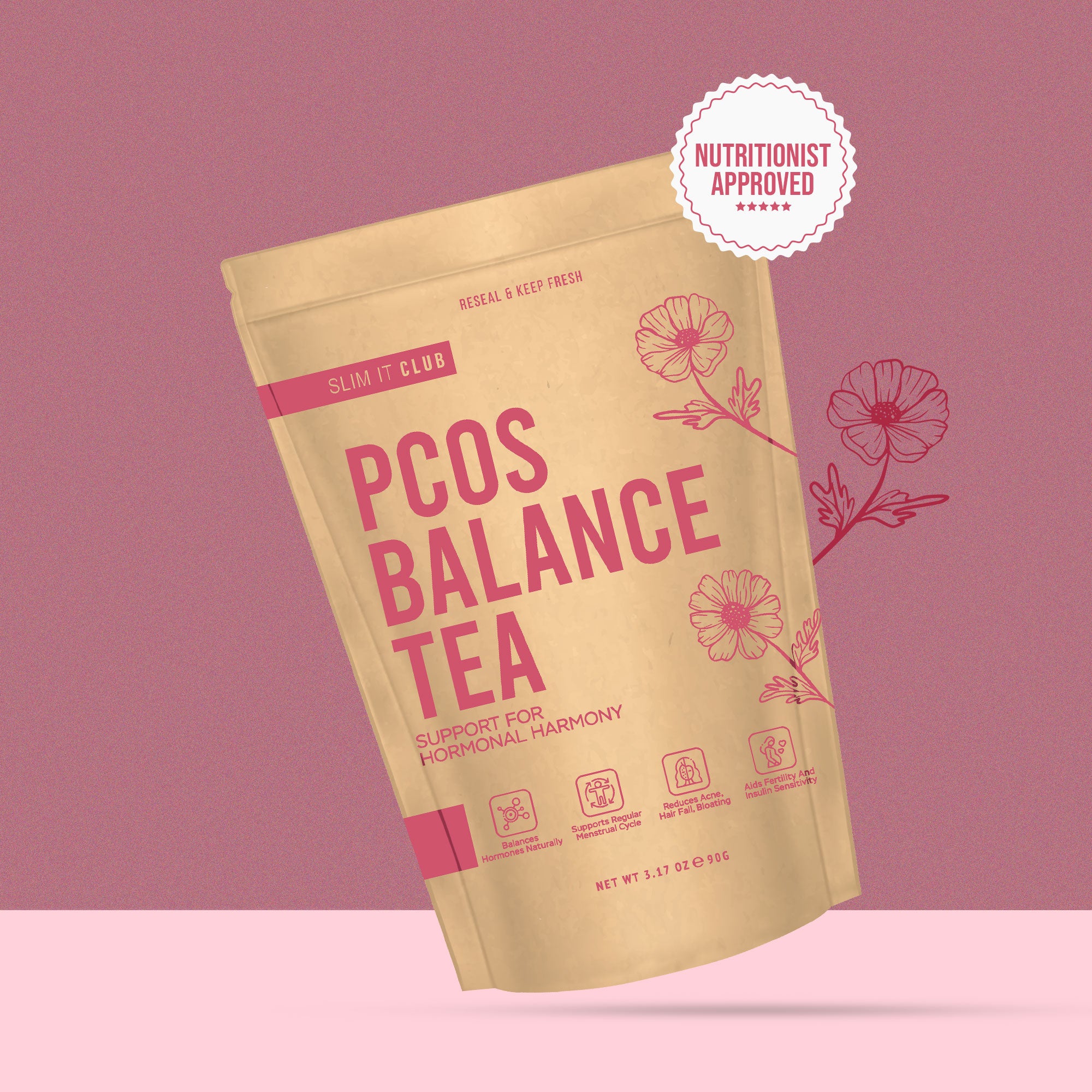 PCOS Balance tea at slim it club