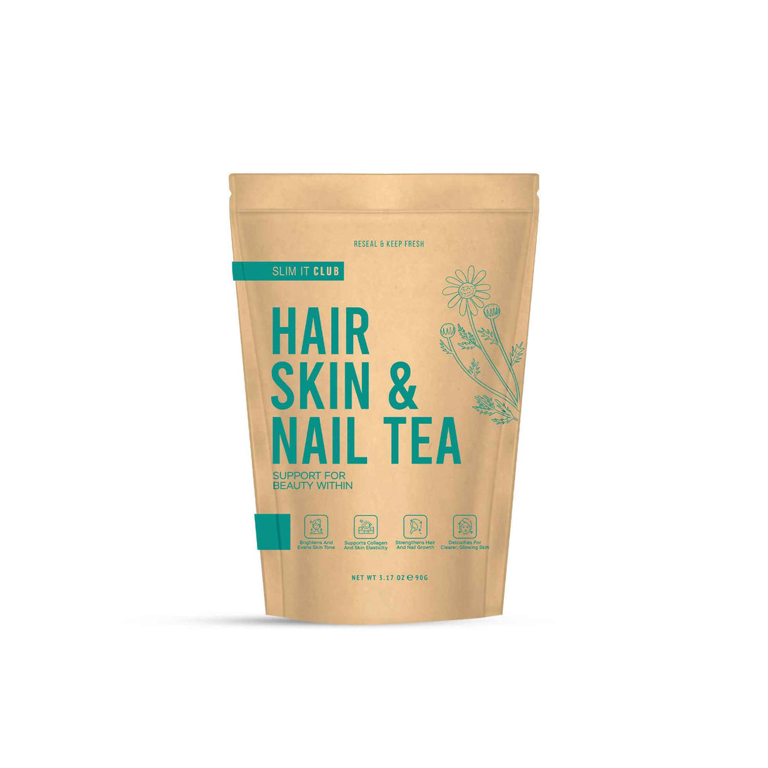 hair skin and nail tea at slim it club