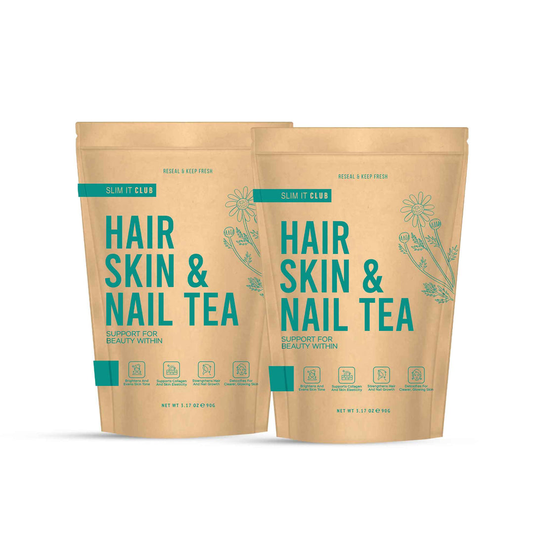 hair skin and nail tea at slim it club